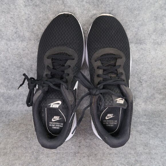 Nike Shoes Womens 9.5 Athletic Trainers Tanjun Sneakers Lifestyle Active Black - Picture 7 of 14